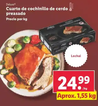 Lidl Cuarto de cochinillo de cerdo preasado oferta