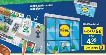 Lidl Juega con los minis en la tienda oferta