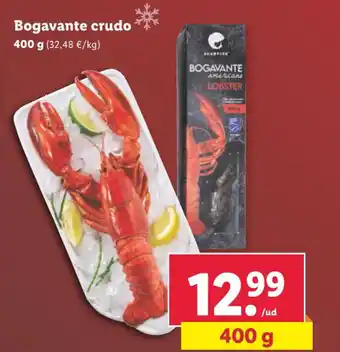Lidl Bogavante crudo 400 g oferta