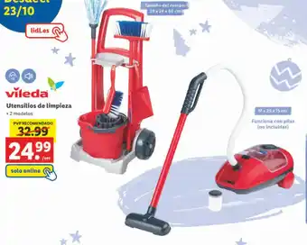Lidl Utensilios de limpieza oferta