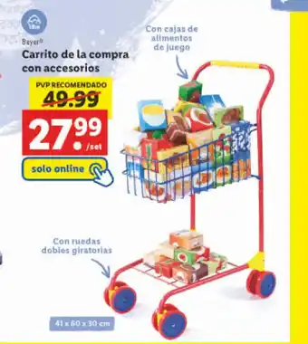 Lidl Carrito de la compra con accesorios oferta