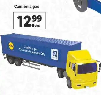 Lidl Camíon a gas oferta