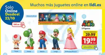 Lidl 5 Figuras oferta