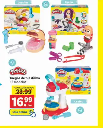 Lidl Juegos de plastilina oferta