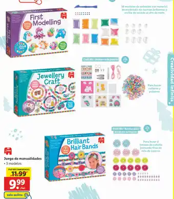 Lidl Juego de manualidades oferta