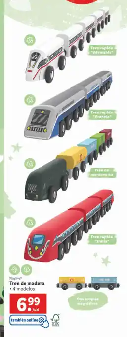 Lidl Tren de mercancias oferta