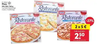 Lidl Dr.Oetker Pizza 340g oferta