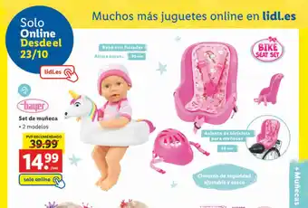 Lidl Set de muñeca oferta