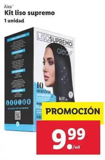 Lidl Alea Kit liso supremo oferta