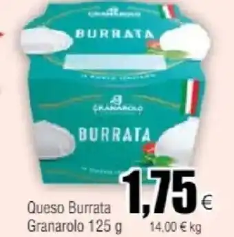 FROIZ Queso Burrata Granarolo 125 g oferta