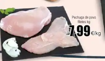 FROIZ Pechuga de pavo filetes kg oferta