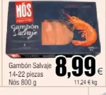 FROIZ Gambón Salvaje 14-22 piezas Nós 800 g oferta