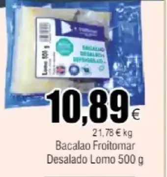 FROIZ Bacalao Froitomar Desalado Lomo 500 g oferta