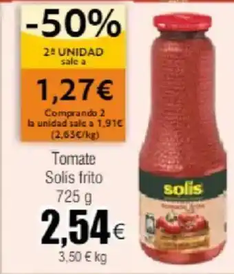 FROIZ Tomate Solís frito oferta