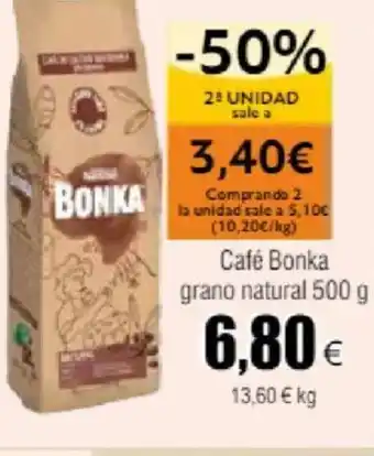 FROIZ Café Bonka grano natural 500 g oferta