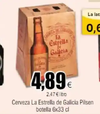 FROIZ Cerveza La Estrella de Galicia Pilsen oferta
