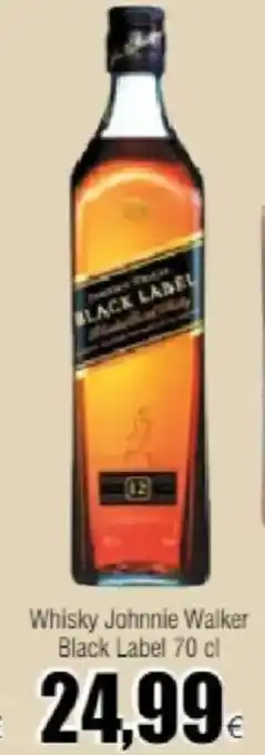 FROIZ Whisky Johnnie Walker Black Label 70 cl oferta