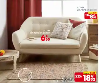 GiFi Cojín Dim. 40x40 cm. poliéster oferta
