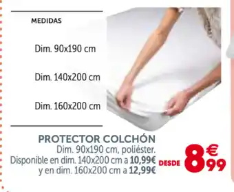 GiFi Protector Colchón Dim. 90x190 cm, poliéster oferta