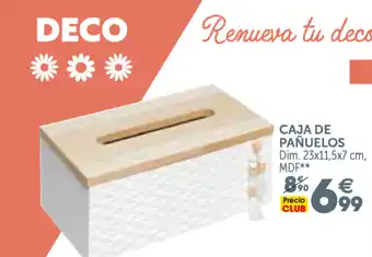 GiFi Caja De Pañuelos Dim. 23x11,5x7 cm oferta