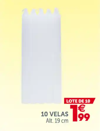 GiFi 10 Velas Alt. 19cm oferta