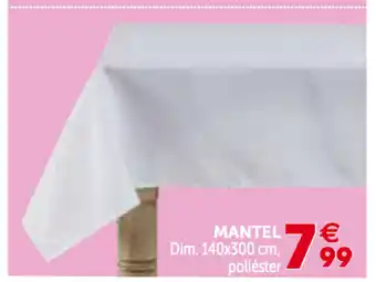 GiFi Mantel Dim. 140x300 cm, poliéster oferta