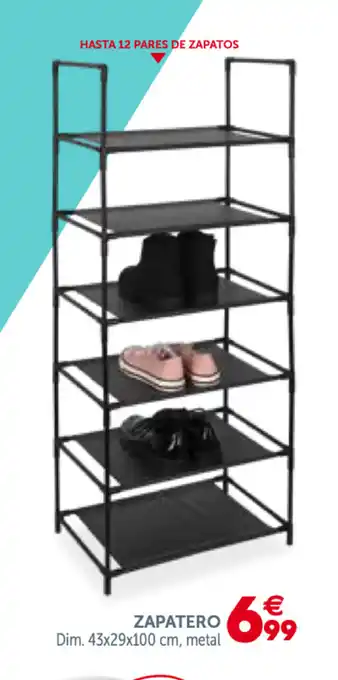 GiFi Zapatero, Dim. 43x29x100 cm, metal oferta