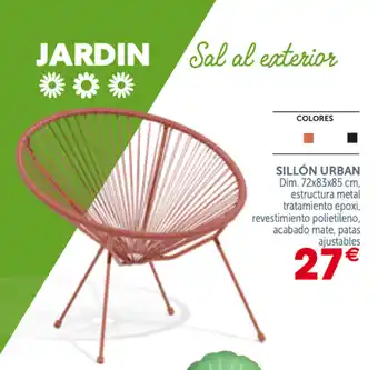 GiFi Sillón Urban, Dim. 72x83x85 cm oferta