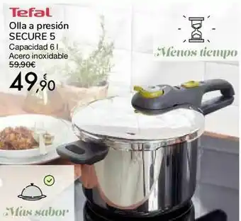 Carrefour Tefal olla a presión secure 5 oferta