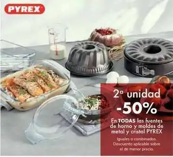 Carrefour En todas las fuentes de horno y moldes de metal y cristal pyrex oferta