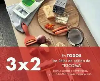 Carrefour En todos los útiles de cocina de tescoma oferta