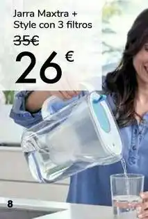 Carrefour Jarra maxtra + style con 3 filtros oferta