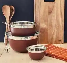 Carrefour Set 3 bowls de cocina oferta