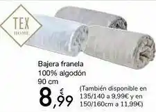Carrefour Bajera franela 100% algodón oferta