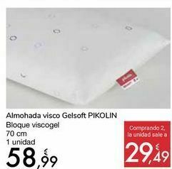 Carrefour Almohada visco gelsoft pikolin oferta