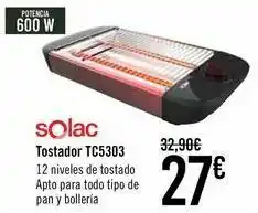 Carrefour Solac tostadora tc5303 oferta