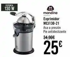 Carrefour Mandine exprimidor mcj130-21 oferta