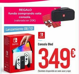 Carrefour Consola oled nintendo switch oferta