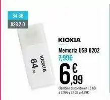 Carrefour Memoria usb u202 kioxia oferta