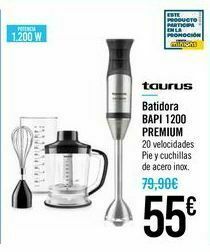 Carrefour Batidora bapi 1200 premium taurus oferta