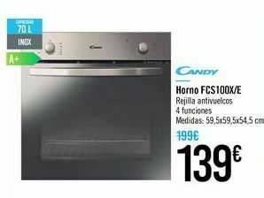 Carrefour Horno fcs100x/e candy oferta