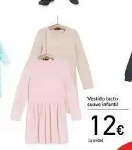 Carrefour Vestido tacto suave infantil oferta