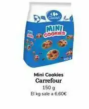 Carrefour Express Mini cookies carrefour 150 g oferta