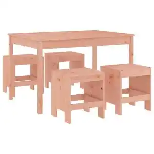 Brico Depôt Vidaxl juego de comedor para jardín 5 pzas madera maciza douglas oferta