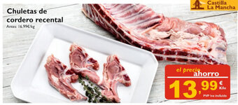 Cash Ecofamilia Chuletas de cordero recental oferta