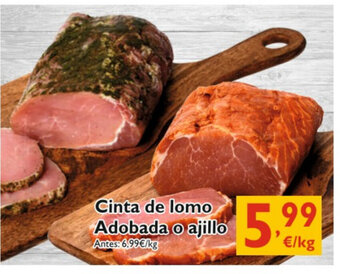 Cash Ecofamilia Cinta de lomo Adobada o ajillo oferta