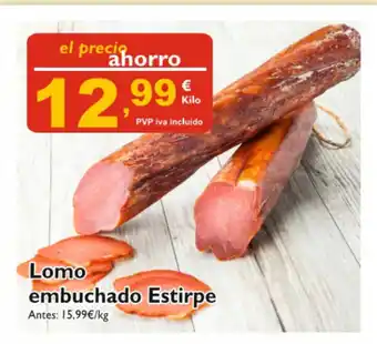 Cash Ecofamilia Lomo embuchado Estirpe oferta