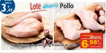 Cash Ecofamilia 1kg Pechugas de pollo oferta