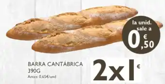 Supermercados La Despensa Barra Cantabrica 390g oferta