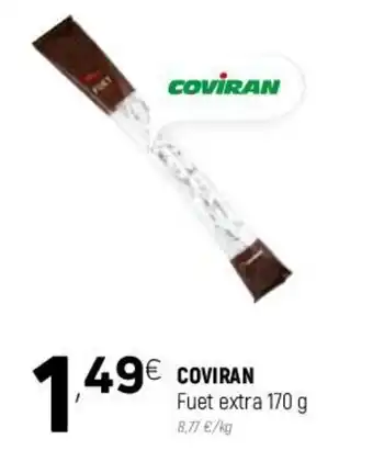 Coviran Coviran Fuet extra 170g oferta
